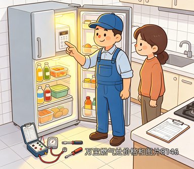 万宝燃气灶价格和图片8146