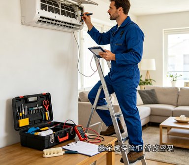 鑫金虎保险柜 修改密码