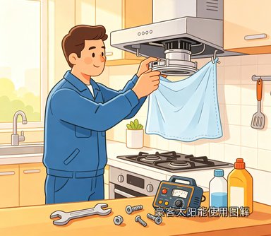 豪客太阳能使用图解