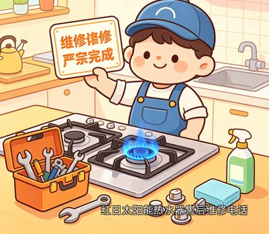 红日太阳能热水器售后维修电话