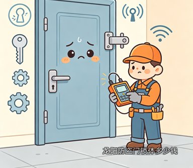 龙阳防盗门锁体多少钱