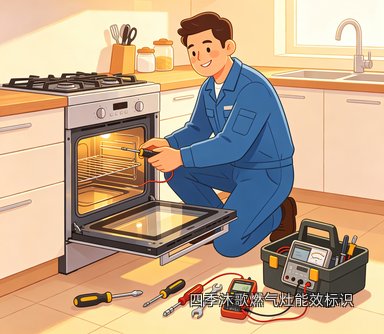 四季沐歌燃气灶能效标识