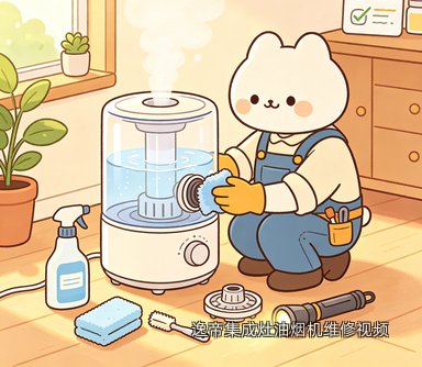 逸帝集成灶油烟机维修视频