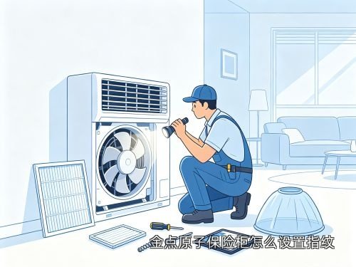金点原子保险柜怎么设置指纹