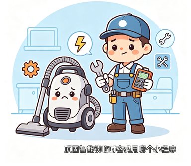 顶固智能锁临时密码用哪个小程序