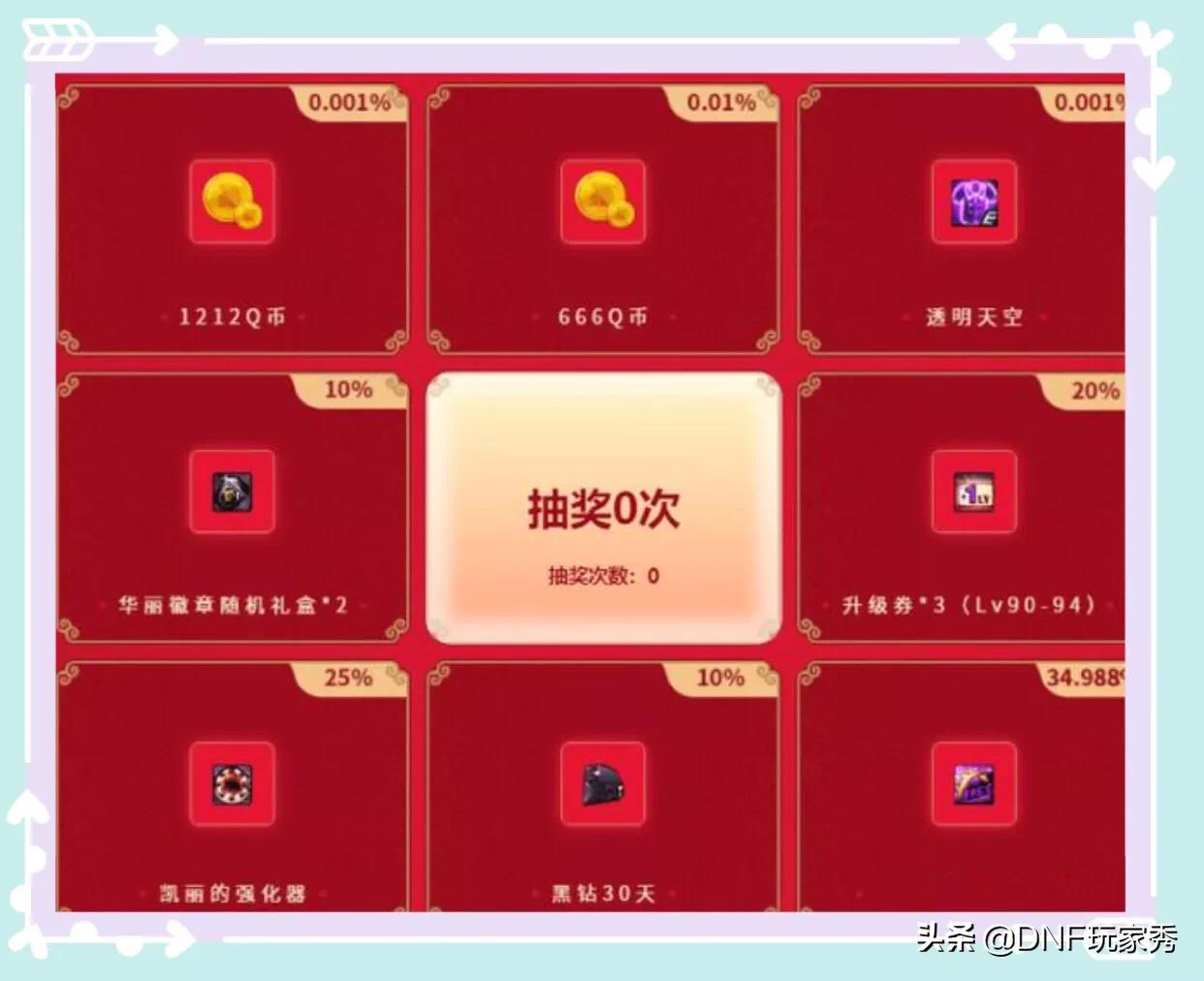 dnf2018春节礼包_DNF2018春节礼包宠物宝珠是否可以自选