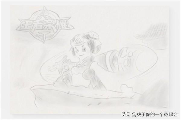 鲁班七号怎么画_鲁班七号怎么画电玩小子