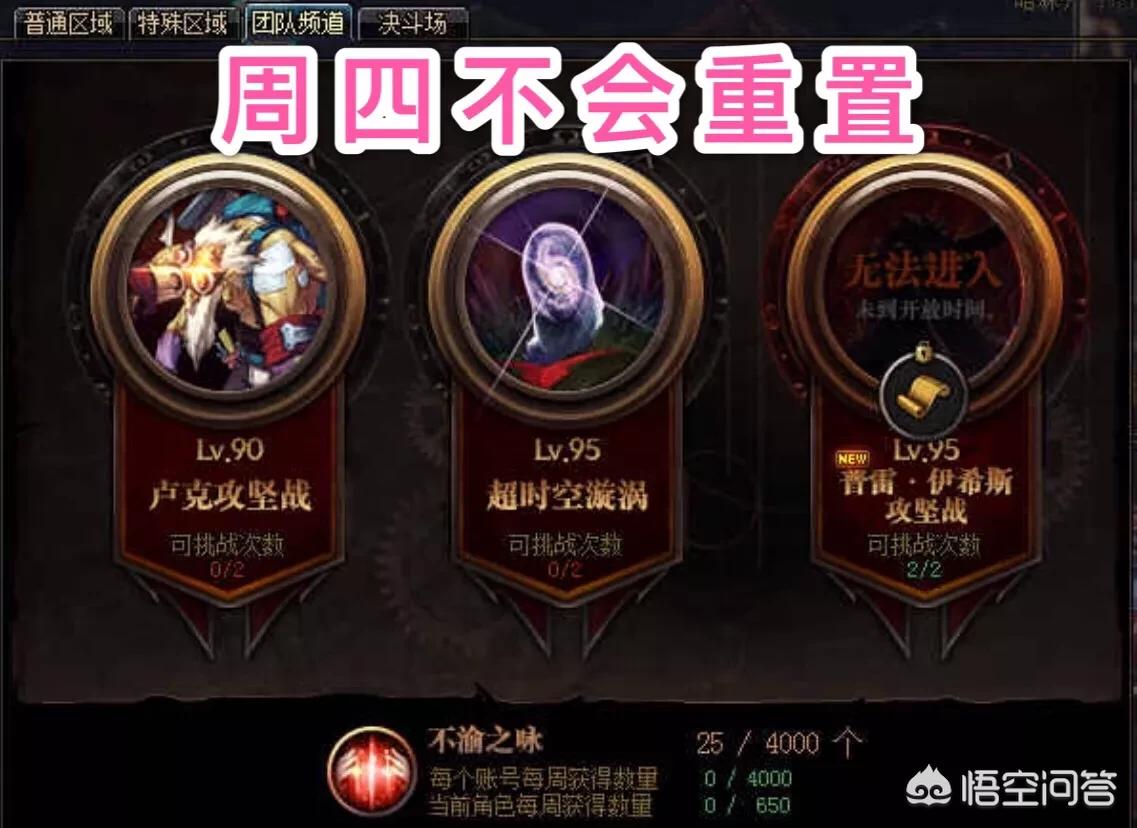 dnf星期四_dnf星期四更新什么副本