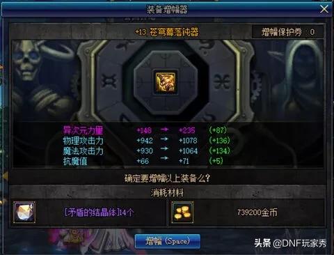 dnf增幅成功率_dnf增幅成功率表