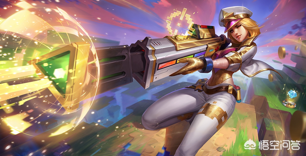 英雄联盟皮城女警_lol皮城警女技能