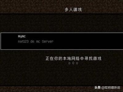 我的世界怎么开服_我的世界怎么开服务器