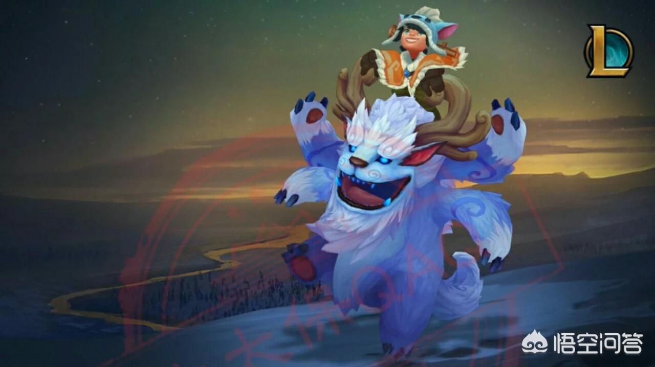 英雄联盟雪人骑士_英雄联盟雪人骑士努努