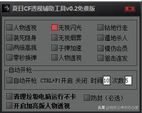 穿越火线最新外挂_