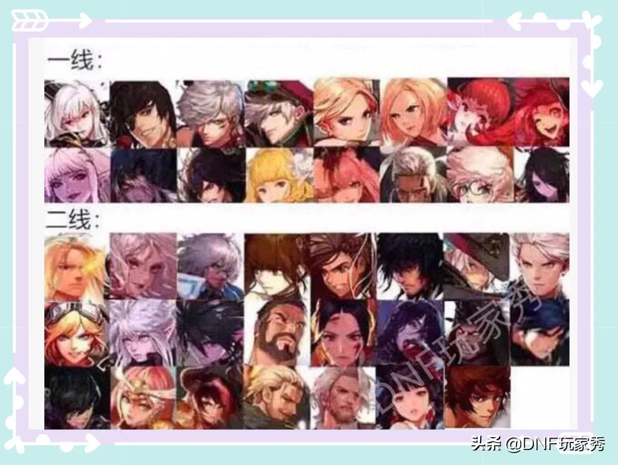 dnf100级职业排行_dnf100级职业排行2021